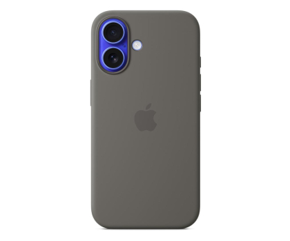 Etui do telefonów APPLE Silikonowe etui MagSafe do iPhone 16 górska szarość MYY33ZM/A